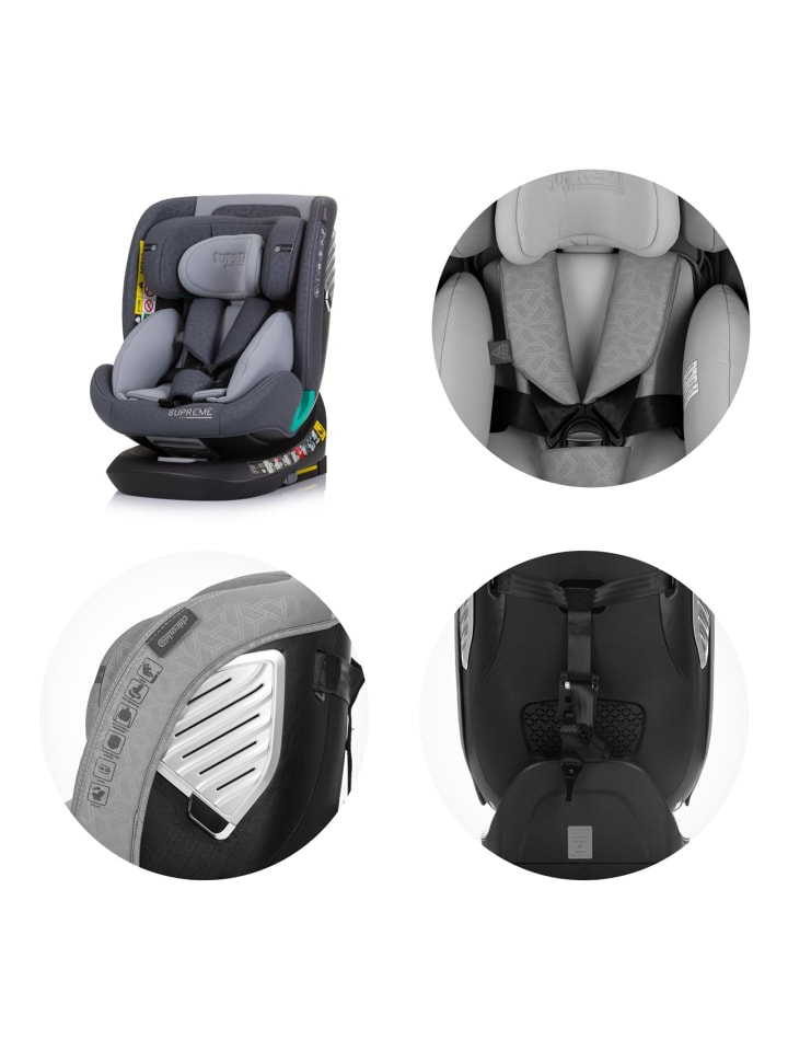 Chipolino i-Size Kindersitz Supreme in grau günstig kaufen onesize