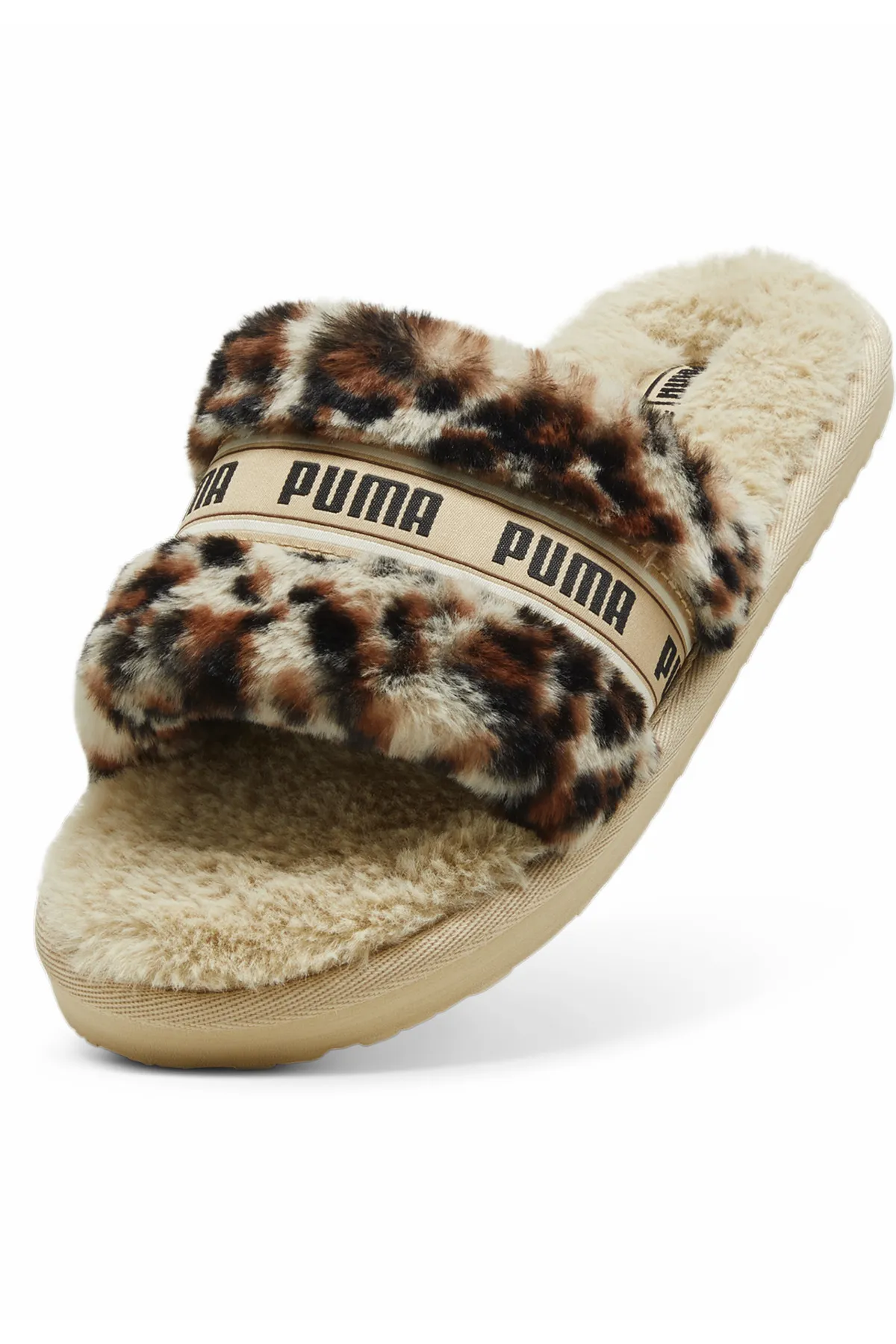 Puma  Pantolette - Beige - Flacher Absatz
