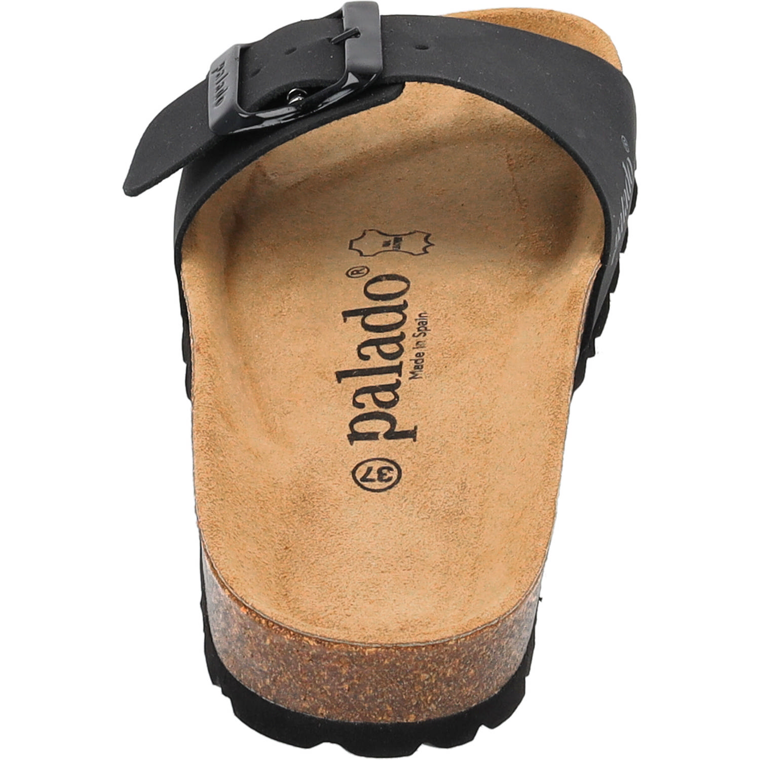 Palado Malta EGS Matt Premium Leather, Pantoletten, Damen, Schwarz