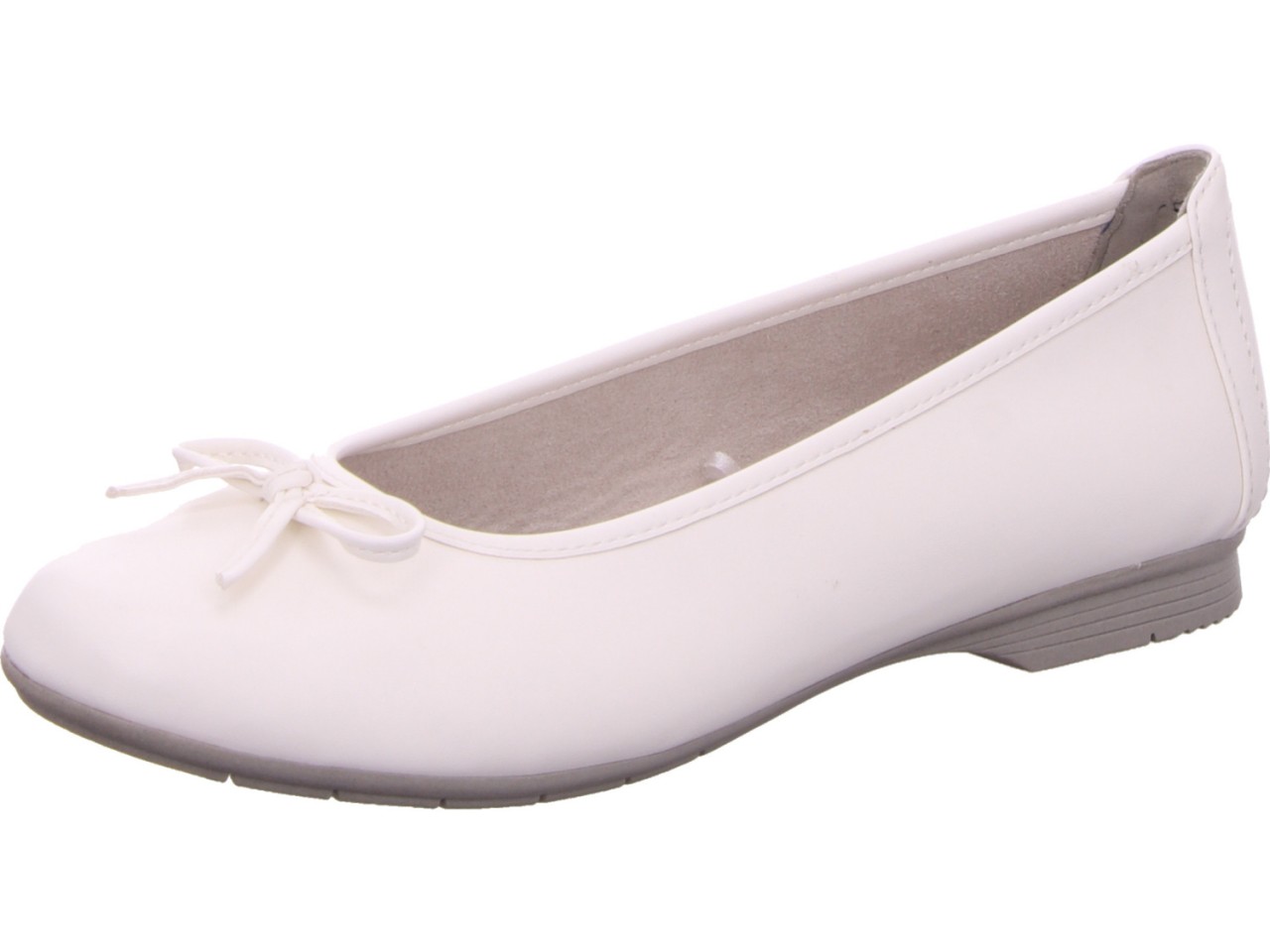 JANA Sportliche Slipper weiss