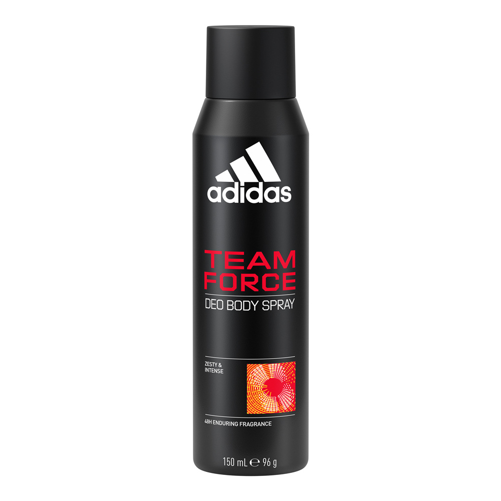 adidas Team Force - Parfum qui dure 48 heures et une formule vegan. Déodorant - 150 ML