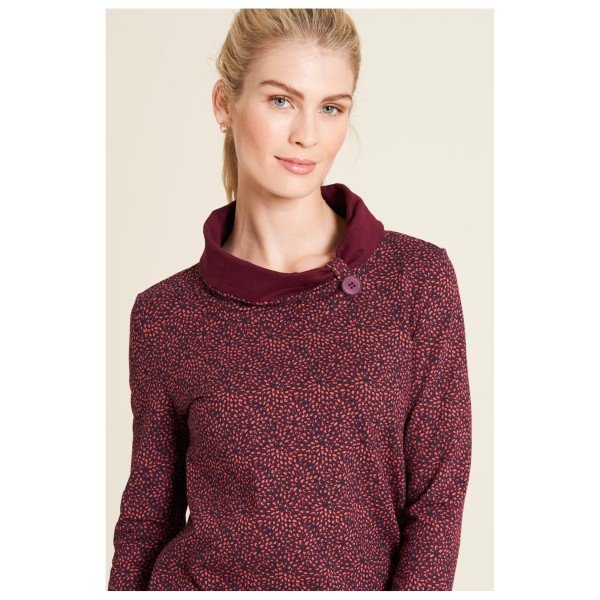 Tranquillo - Women's Jersey-Pullover mit Kragen - Longsleeve