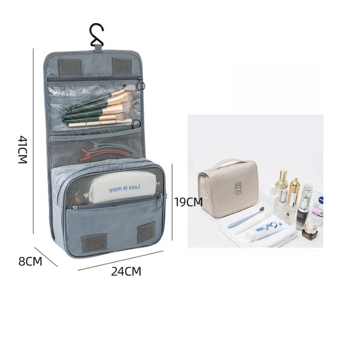 YANN Aufbewahrungstasche Tragbares Reise-Aufbewahrungstaschen-Set mit 10 Stück, (Kleidung, Schuhe, Gepäck und Reisetasche, 10-tlg), Aufbewahrungstasche für Toilettenartikel und Kosmetika