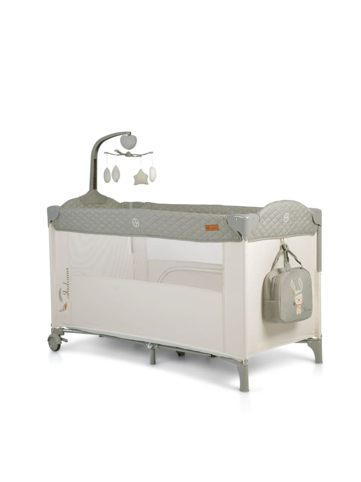 Cangaroo Reisebett Indiana Laufstall in grau günstig kaufen 60x120 cm
