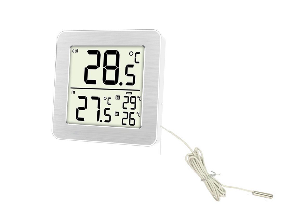 technoline WS 7049 Wetterstation (Außentemperatur über Kabelsonde)