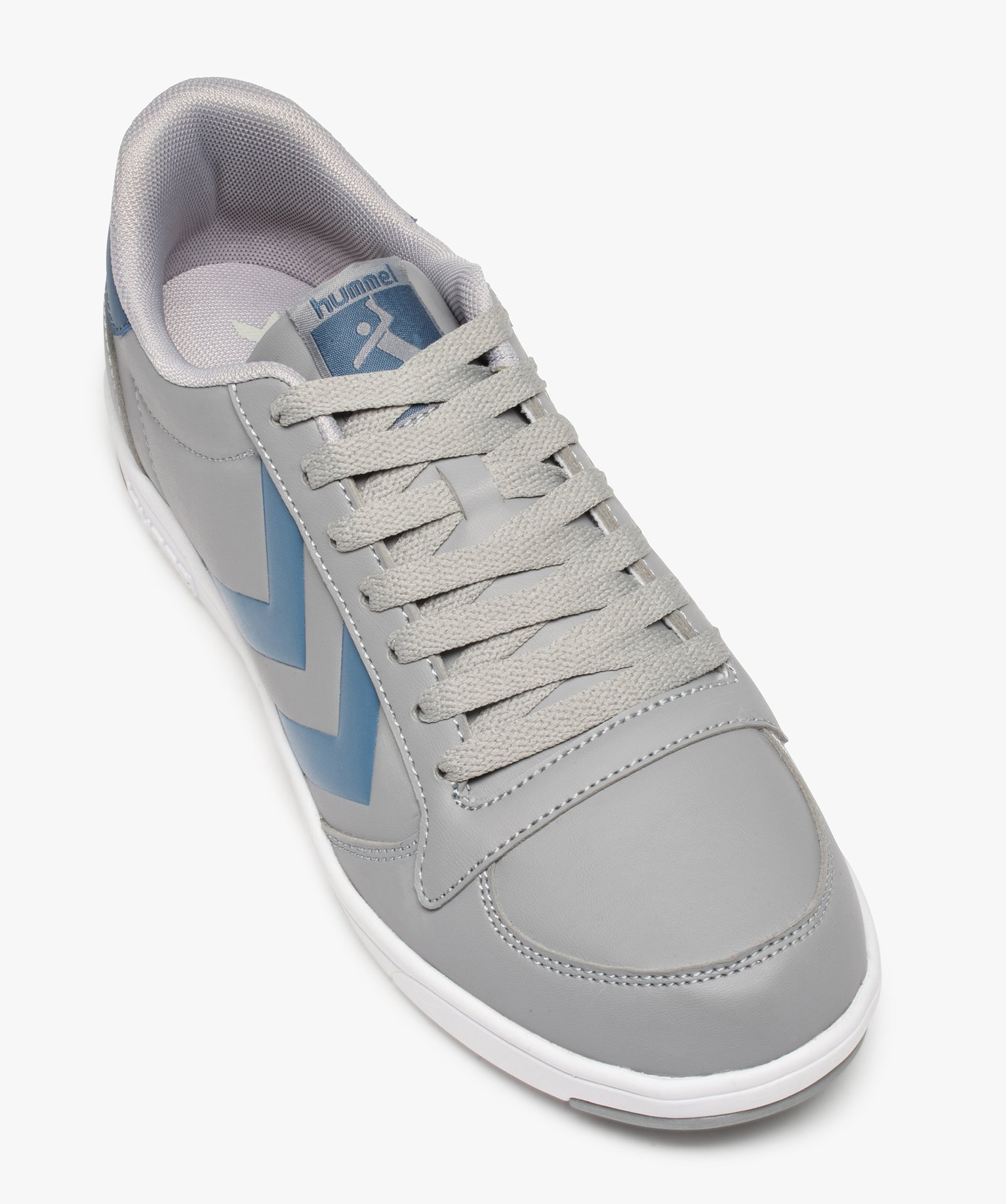 Baskets homme extralégères bicolores à lacets - Hummel gris | GEMO