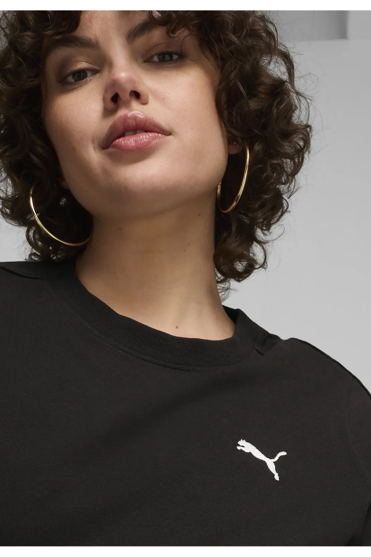 Puma  T-Shirt - Schwarz - Regular Fit