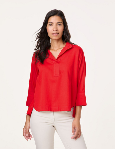 3/4 Arm Bluse aus Baumwolle
