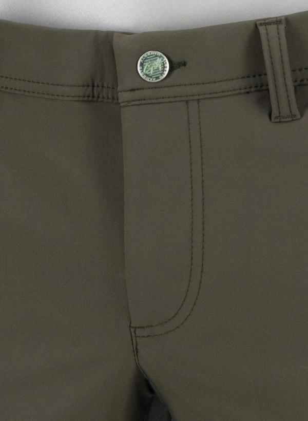 Alberto Golf, Golfhose Rookie Coffee, Regular Fit, Mikrofaser atmungsaktiv, olivgrün