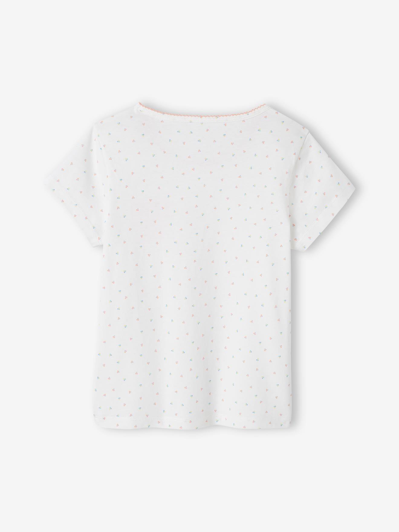 Vertbaudet 3er-Pack Mädchen T-Shirts BASIC Oeko-Tex - weiß