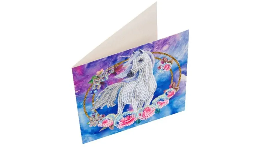 Craft Buddy - Crystal Art Diamond Painting Card Kit 