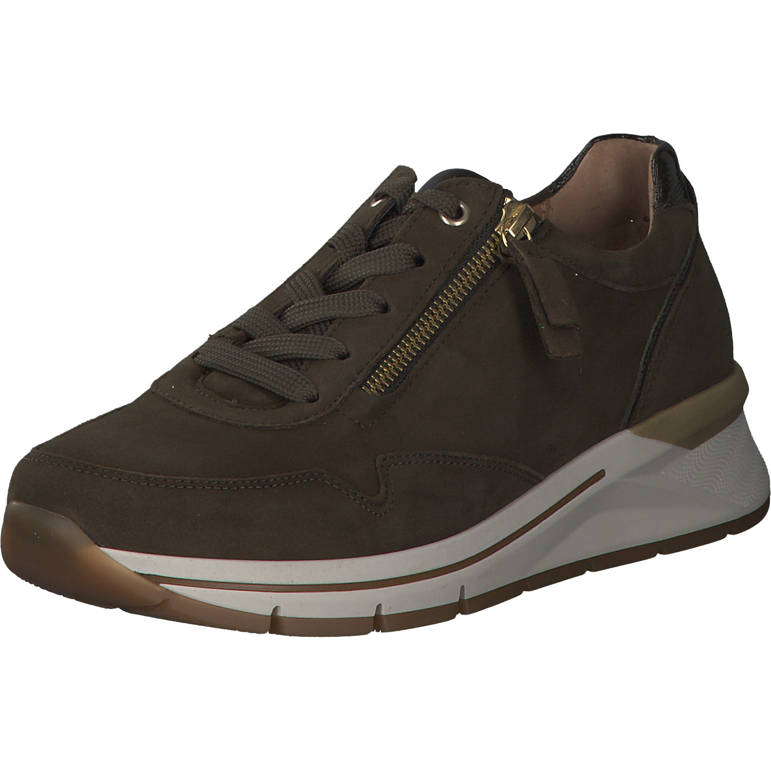 Gabor 26.587, Sneakers Low, Damen, Beige/Gold