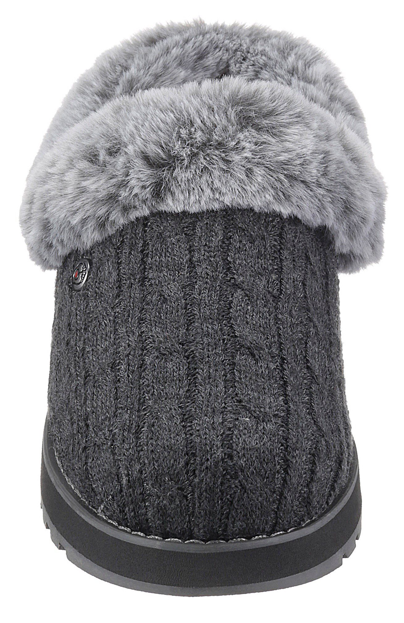 Skechers KEEPSAKES - ICE ANGEL Pantoffel in Strick-Optik