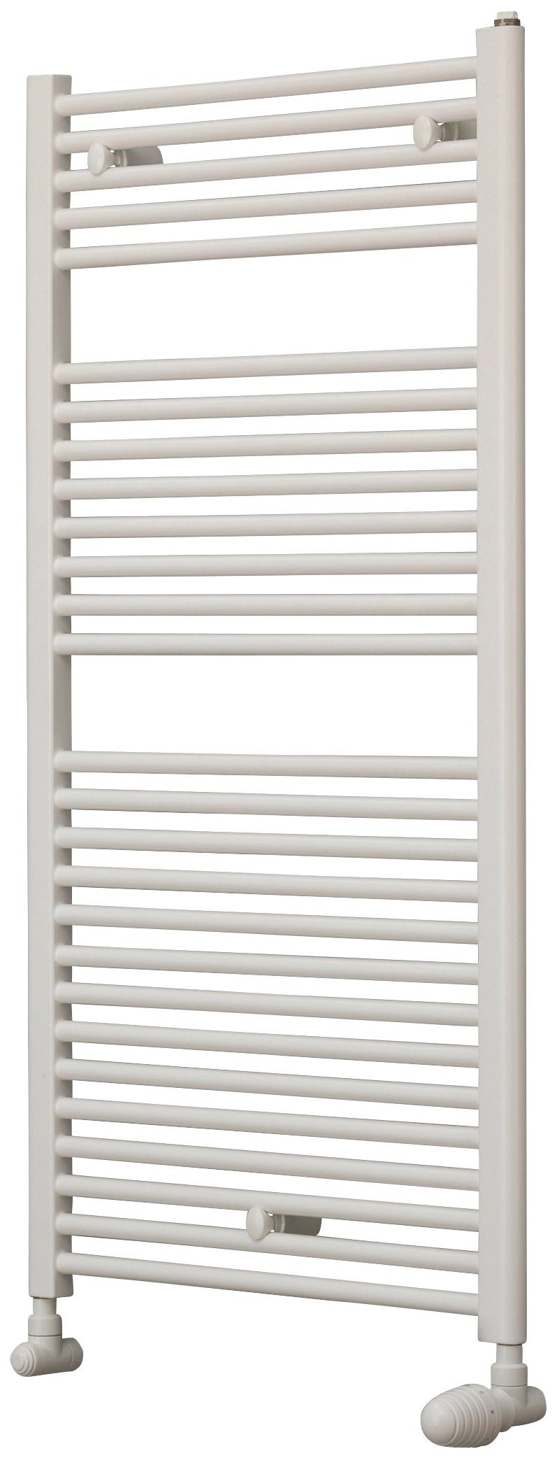 Ximax Badheizkörper Tip 1172 mm x 600 mm, 680 Watt, Mittenanschluss, weiß