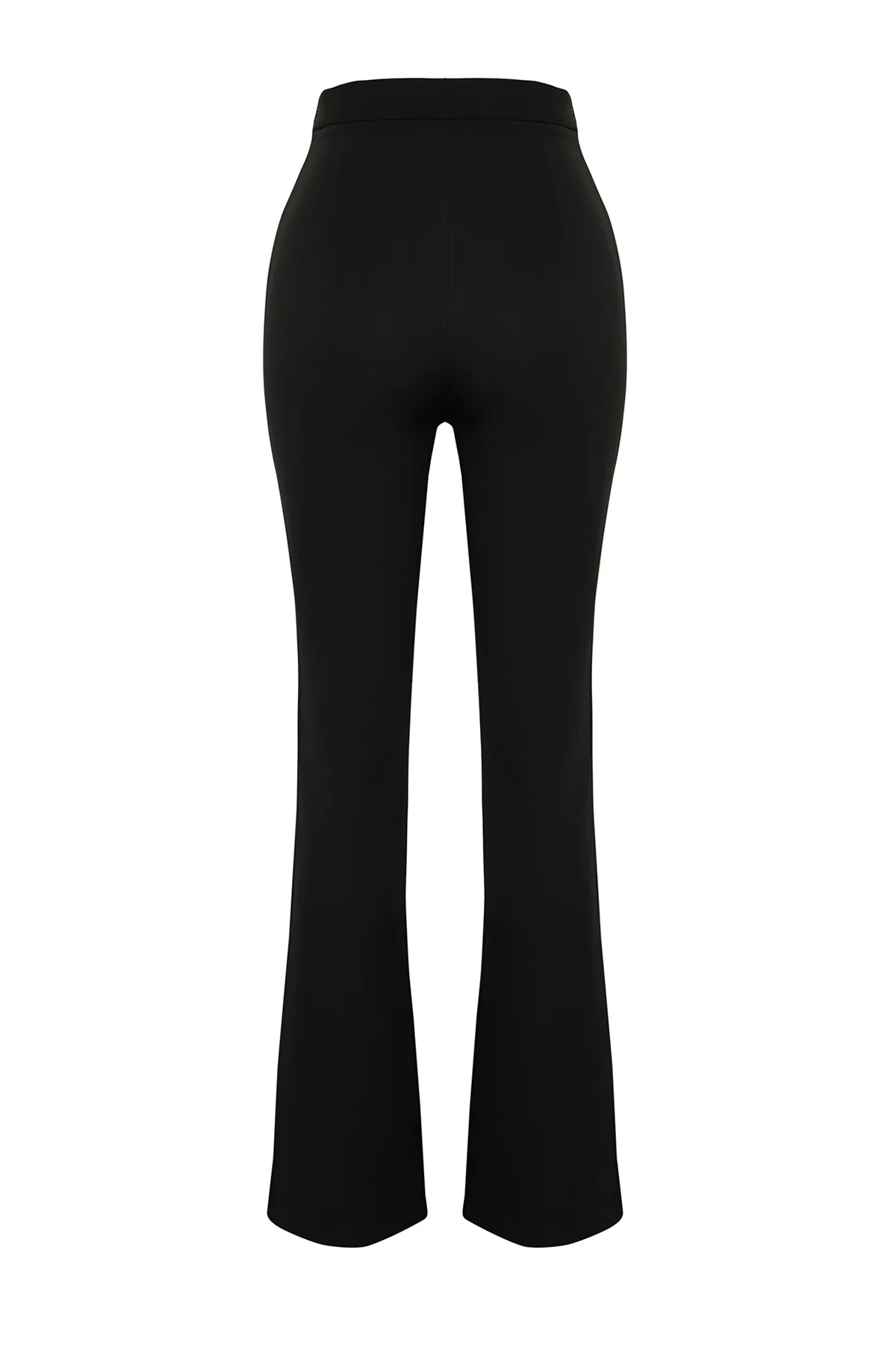 Trendyol Collection  Schwarze Schlaghose aus Webstoff TWOSS24PL00083
