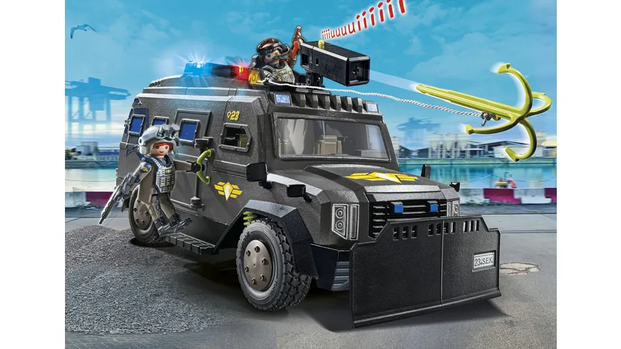 PLAYMOBIL 71144 - City Action - SWAT-Geländefahrzeug