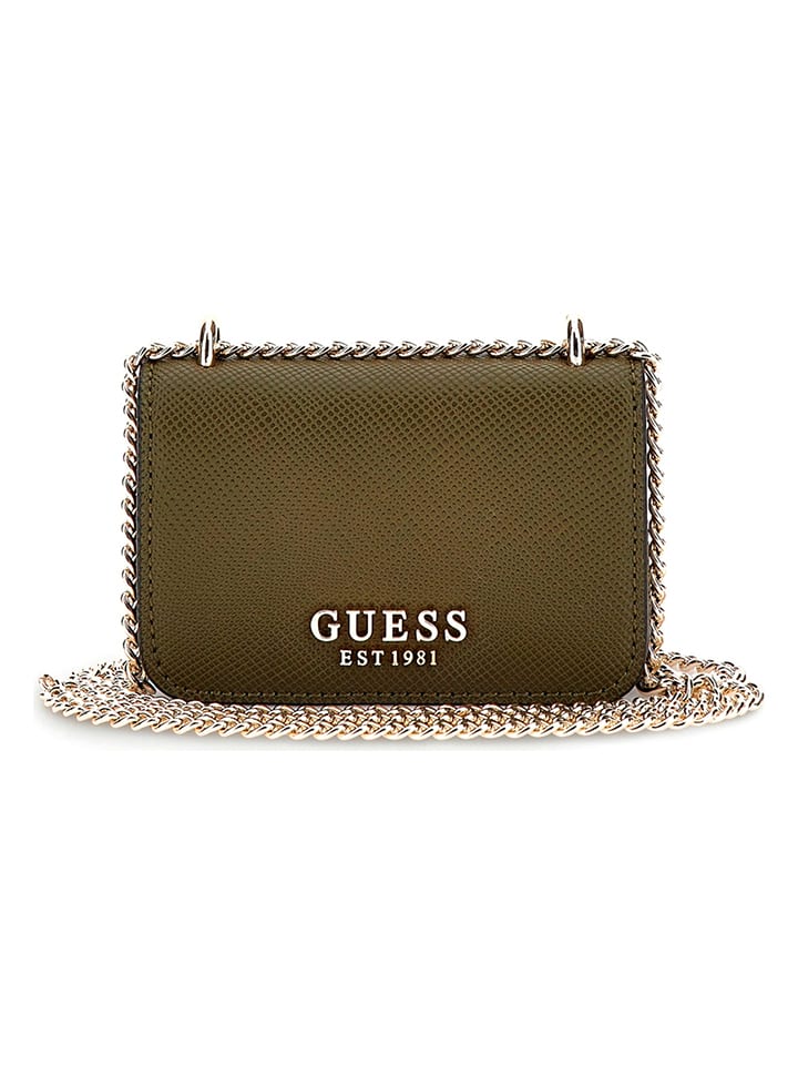 Guess Umhängetasche in Oliv - (B)12 cm x (H)8 cm x (T)3 cm günstig kaufen onesize