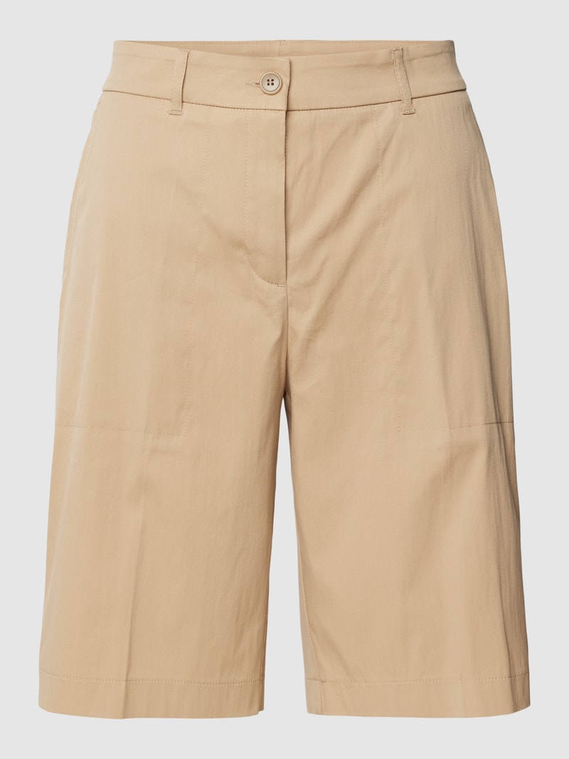 Bermudas mit Eingrifftaschen Modell 'Stella' in camel