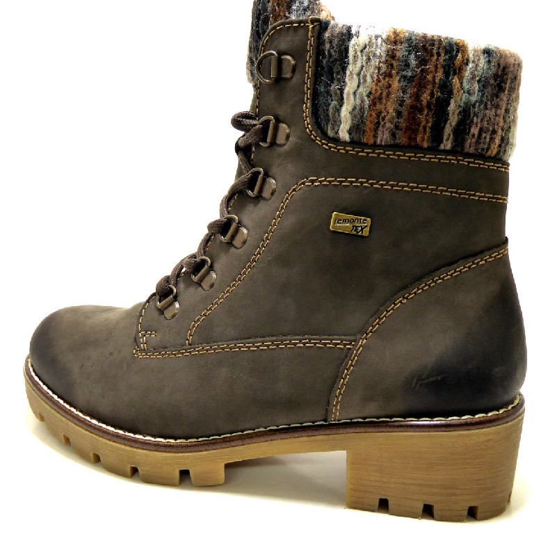 REMONTE Schnür-Stiefeletten grau