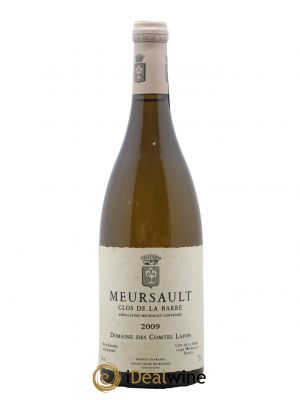 Meursault Clos de la Barre Comtes Lafon (Domaine des)  2009 - Lot de 1 Bouteille