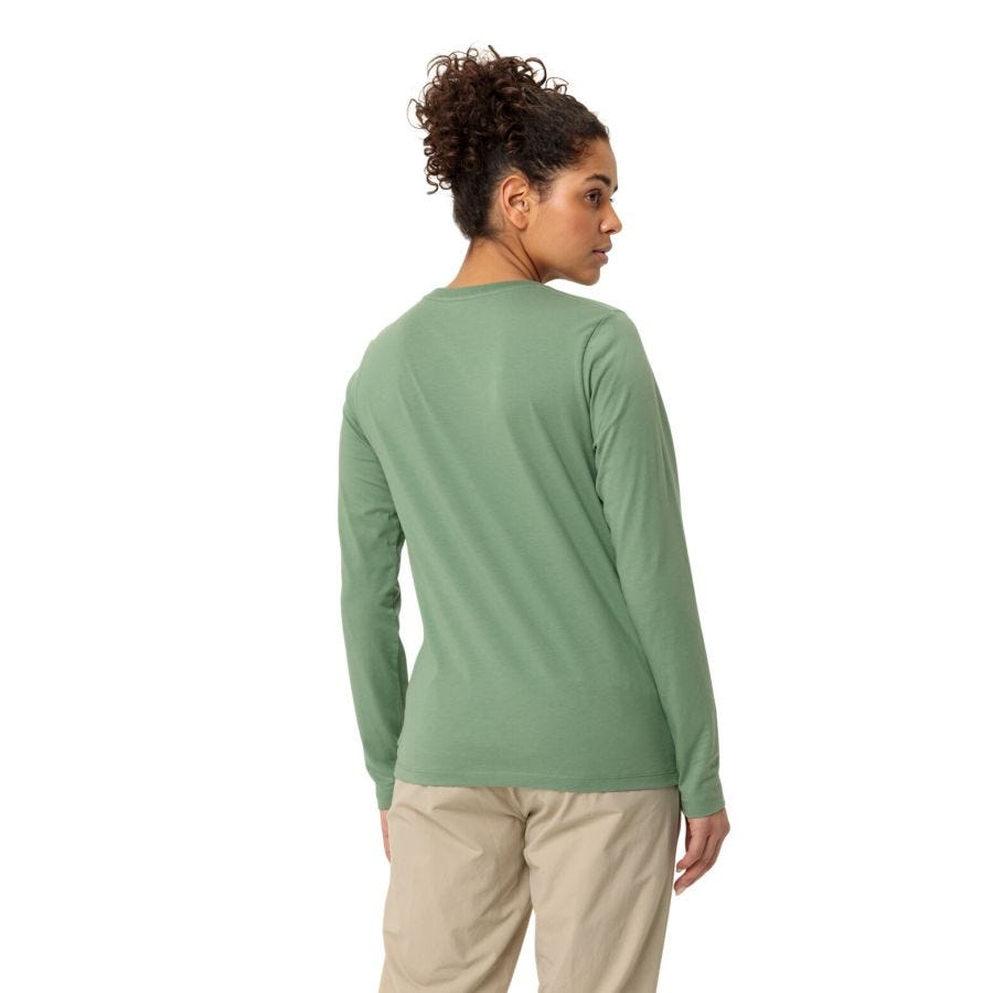 Logo Langarmshirt Damen