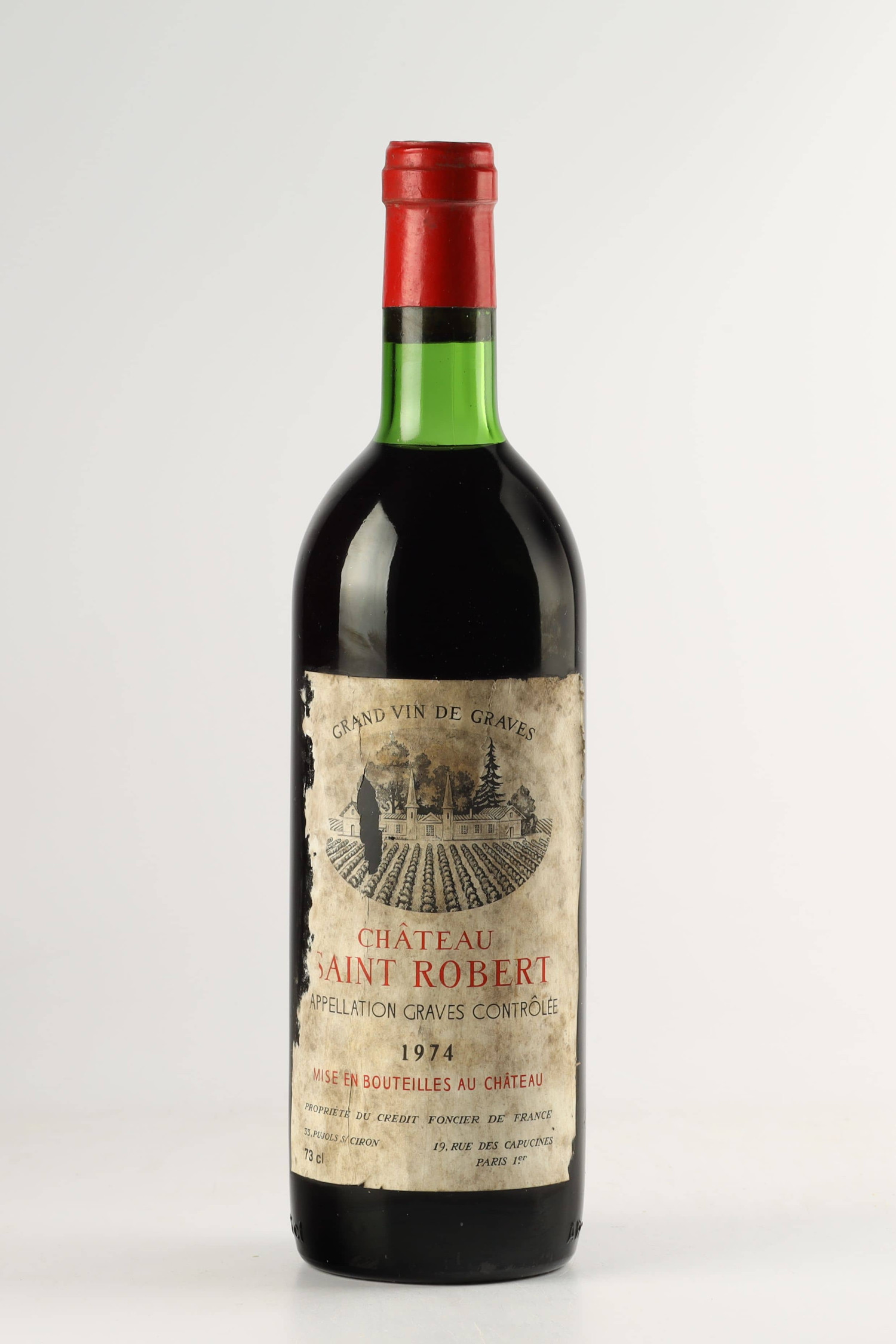Château Saint Robert 1974, Graves
