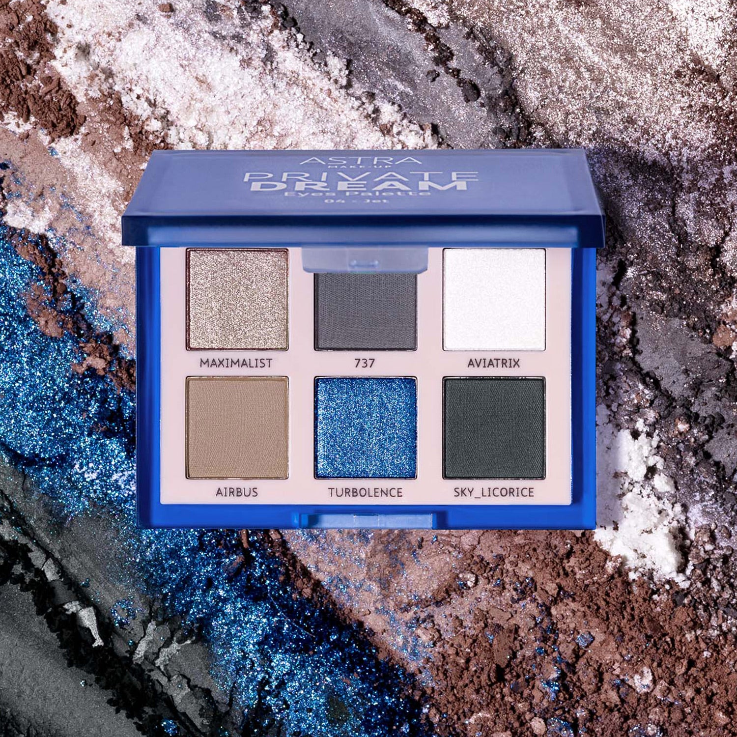 PRIVATE DREAM eyes palette - Øyenpalett, Kompakt øyenskygge