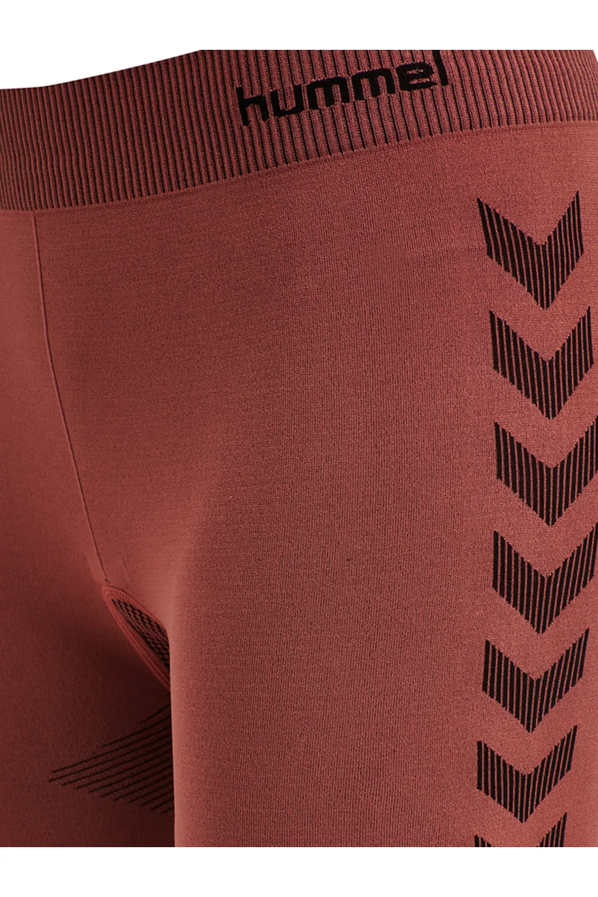 hummel  Sport-Leggings - Rot - Mittlerer Bund