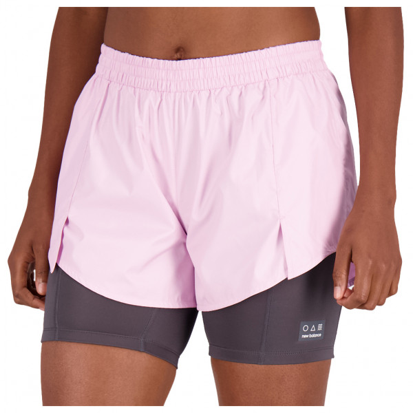 New Balance - Women's Impact Run All Terrain 2In1 Shorts - Laufshorts