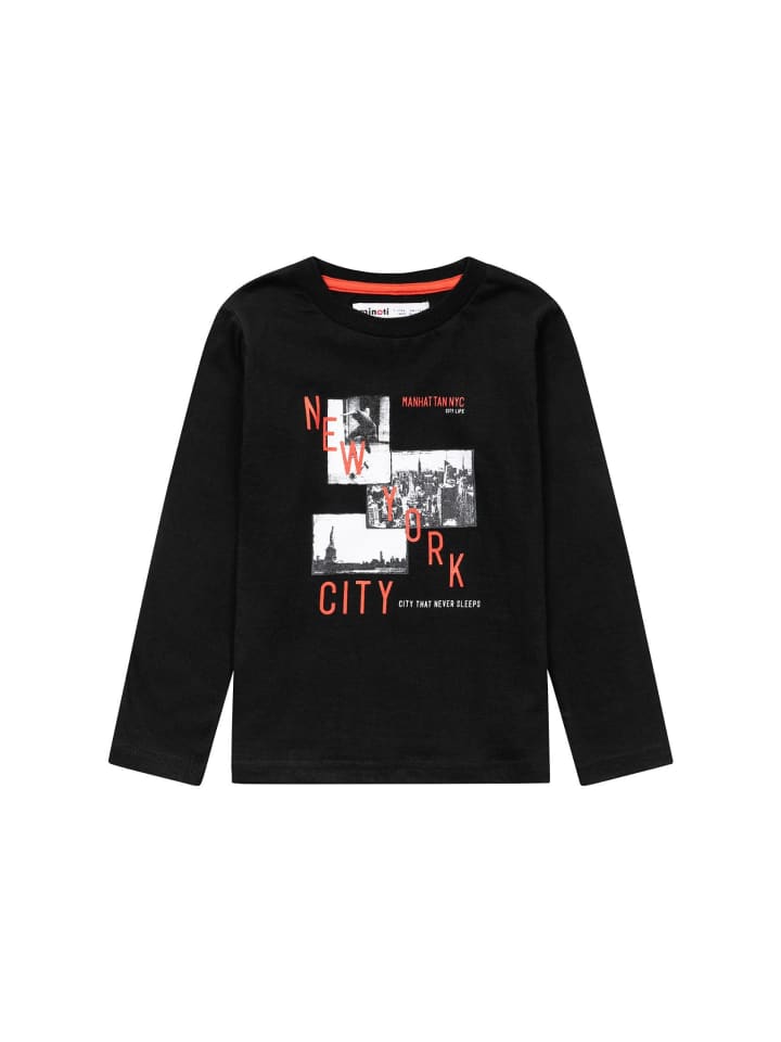 Minoti 3er. Set: Longsleeves 11MTTEE 3 in schwarz günstig kaufen