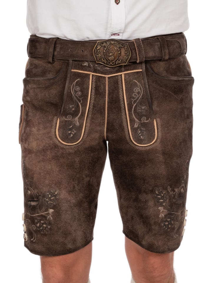 MADDOX Lederhose KAUTSEE in tabak günstig kaufen