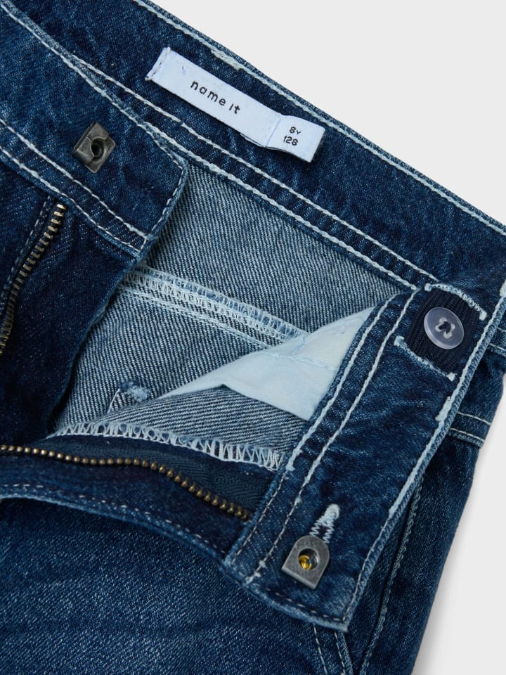 name it Jeans regular fit NKMRYAN STRAIGHT CARP JEANS in dark blue denim günstig kaufen