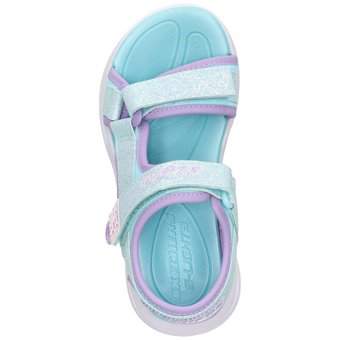 Skechers Sola Glow Sandale in blau