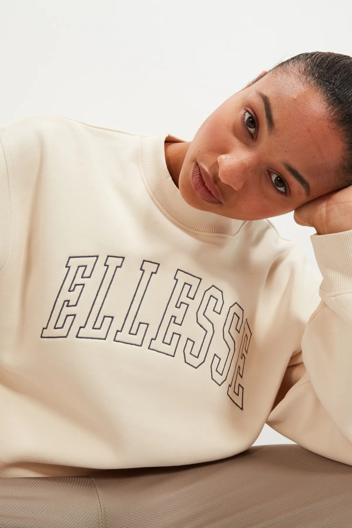 Ellesse  Sweatshirt - Weiß - Regular Fit