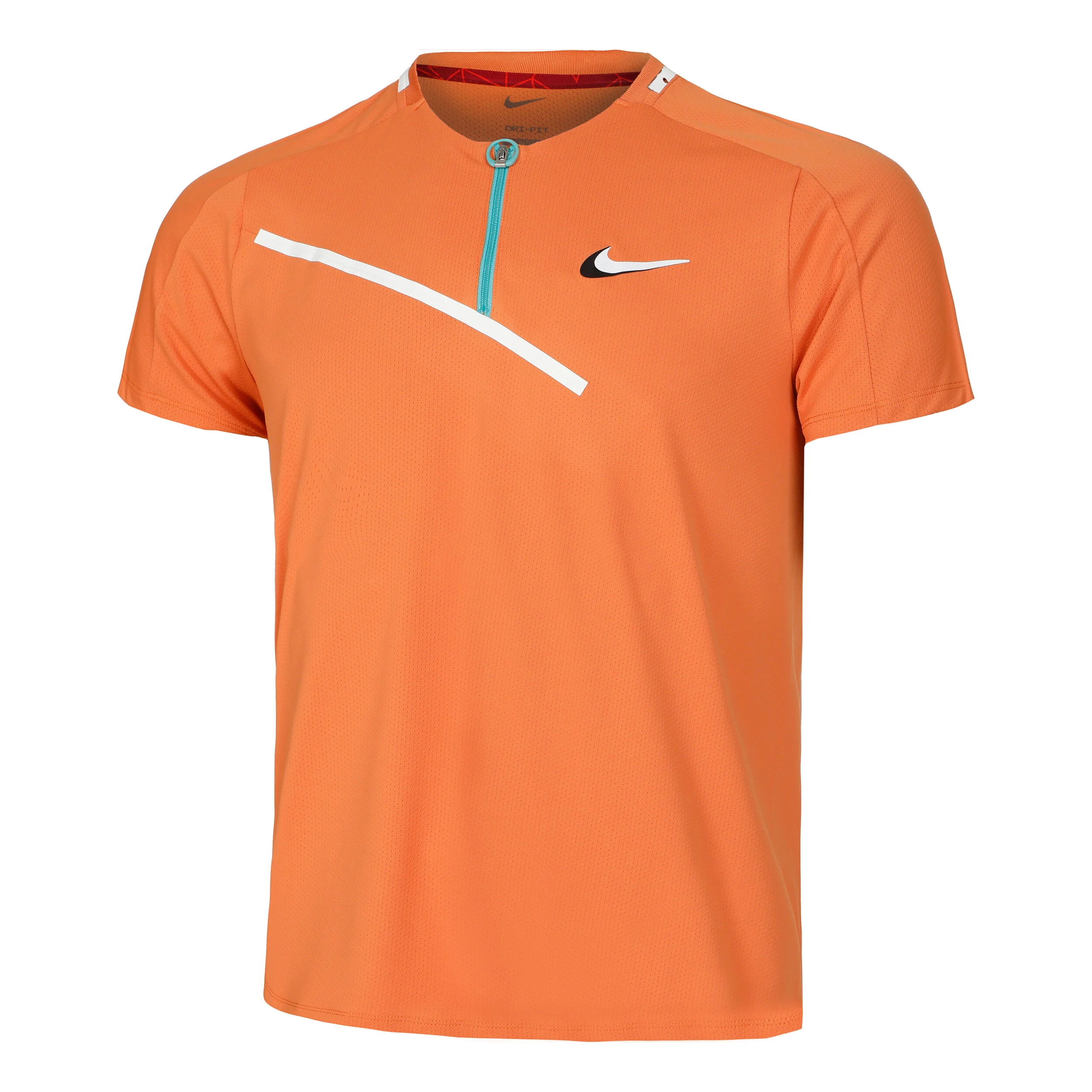 Court Slam Polo Herren - Orange, Mehrfarbig