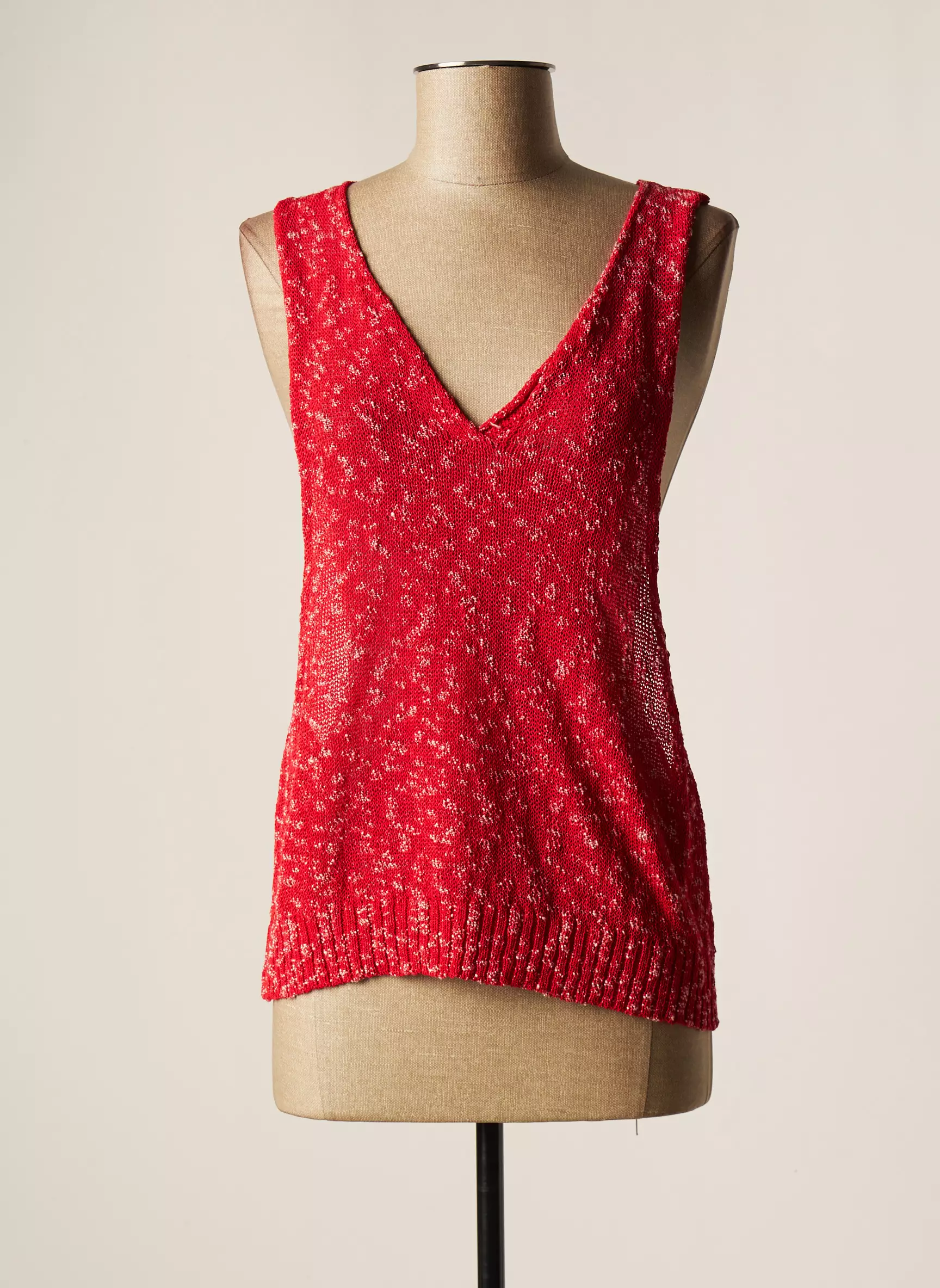 Lauren Vidal Tops Femme couleur rouge