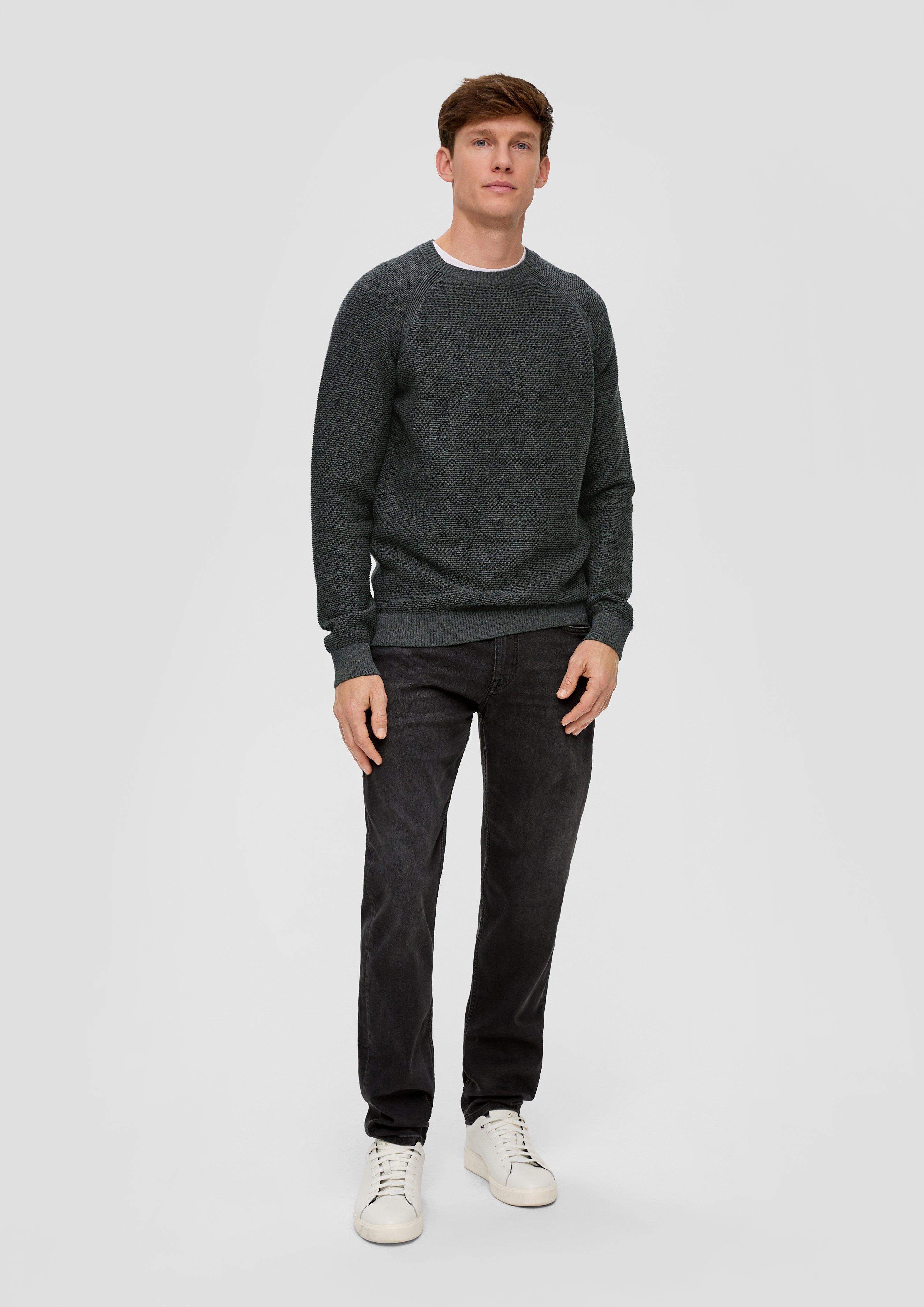 Strickpullover mit Crew Neck  2137410-98W4