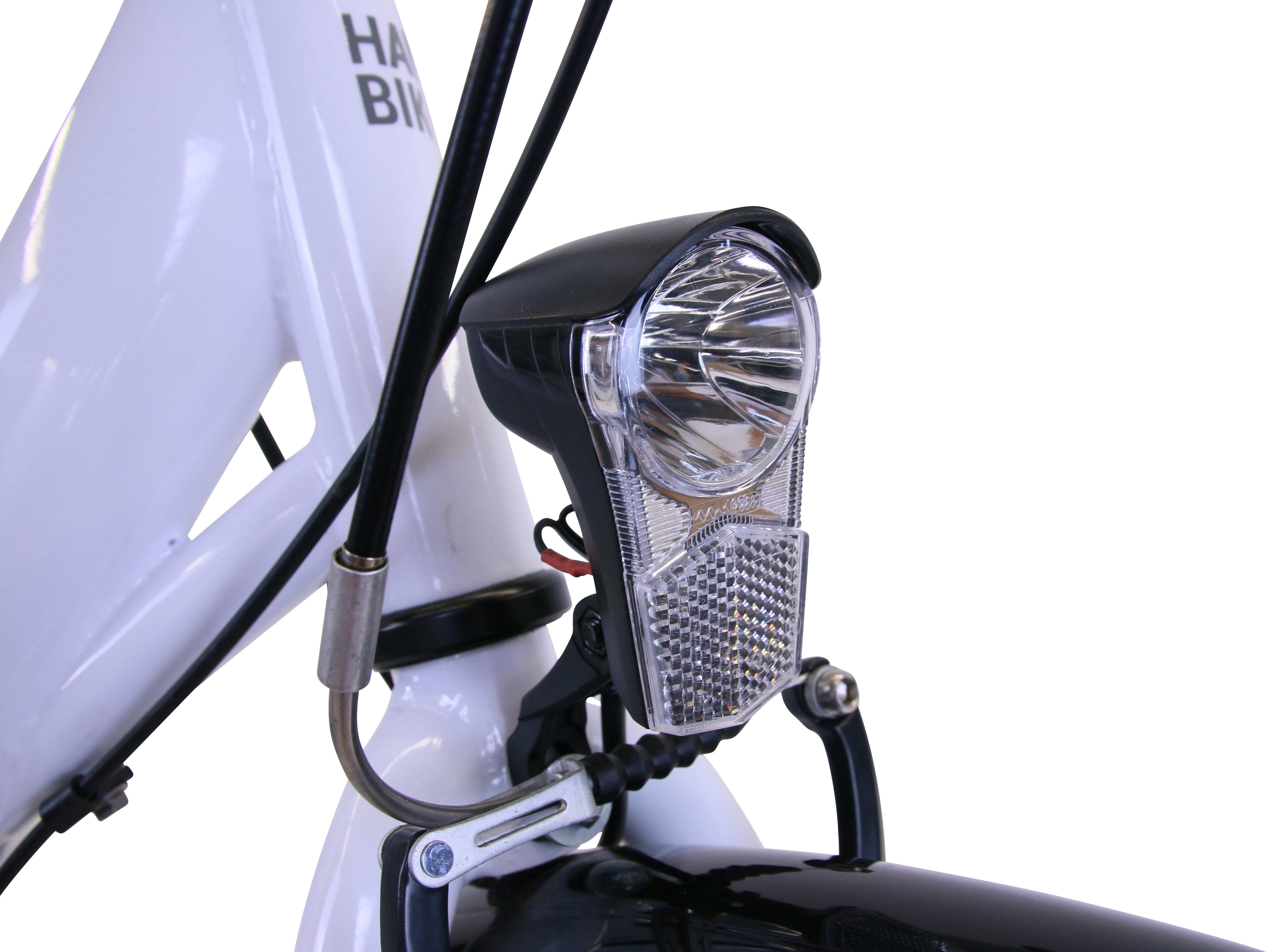 HAWK Bikes Cityrad HAWK City Wave Premium Plus White, 3 Gang Shimano Nexus Schaltwerk