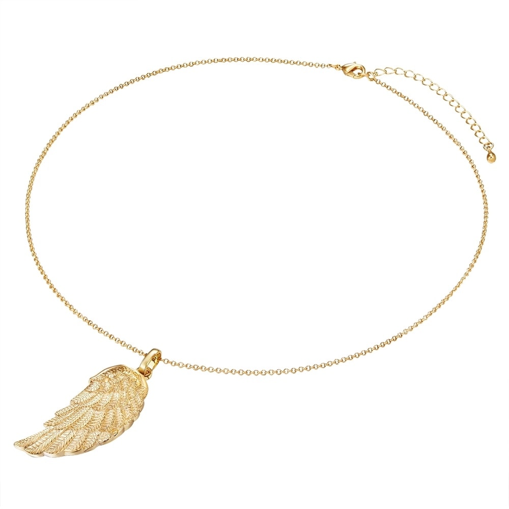 Rafaela Donata Ensemble bijoux fantaisie Aile d'ange Laiton en Or jaune Bijoux