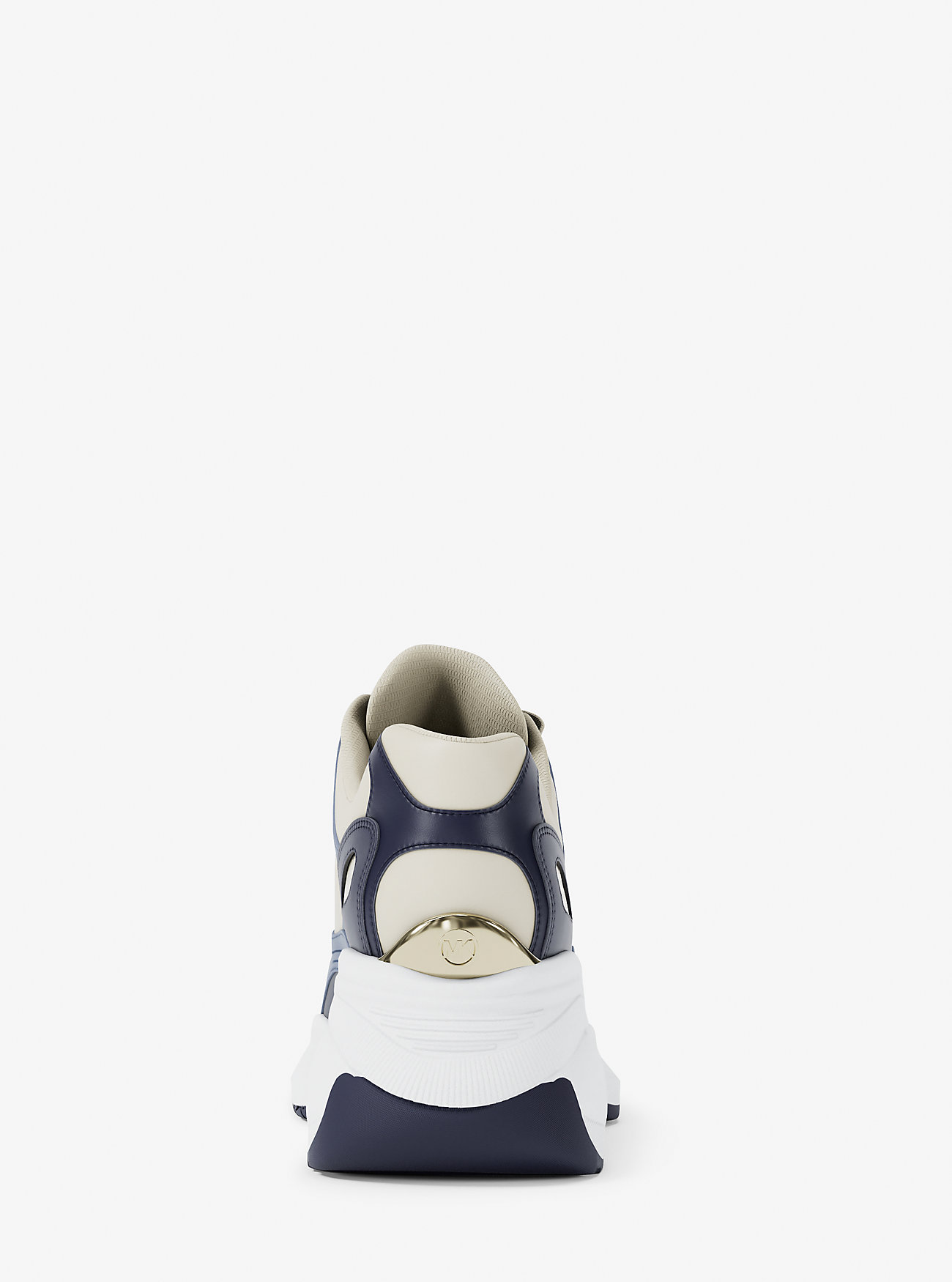 Zuma Leather and Mesh Trainer - FRCH BLU MLT