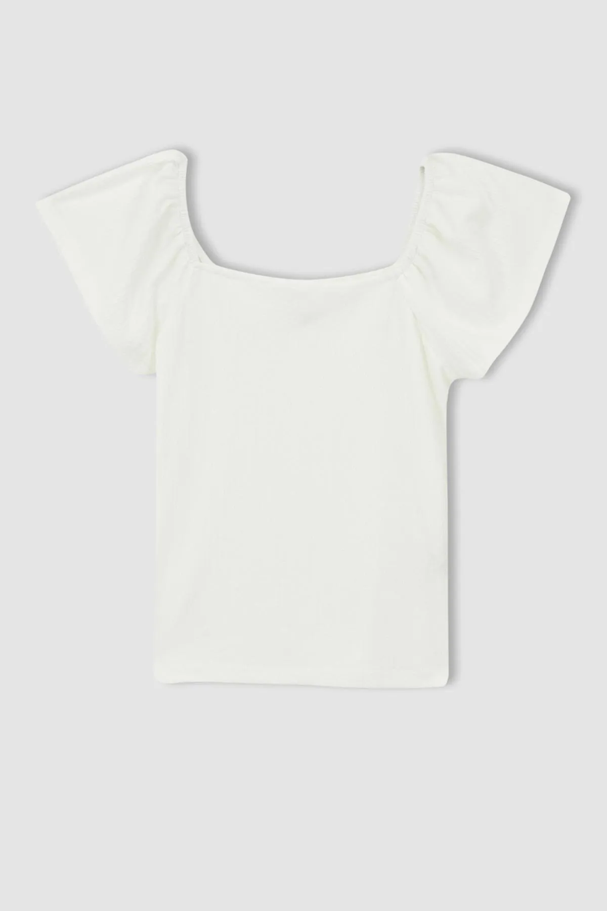DeFacto  Kurzarm-T-Shirt für Mädchen mit normaler Passform