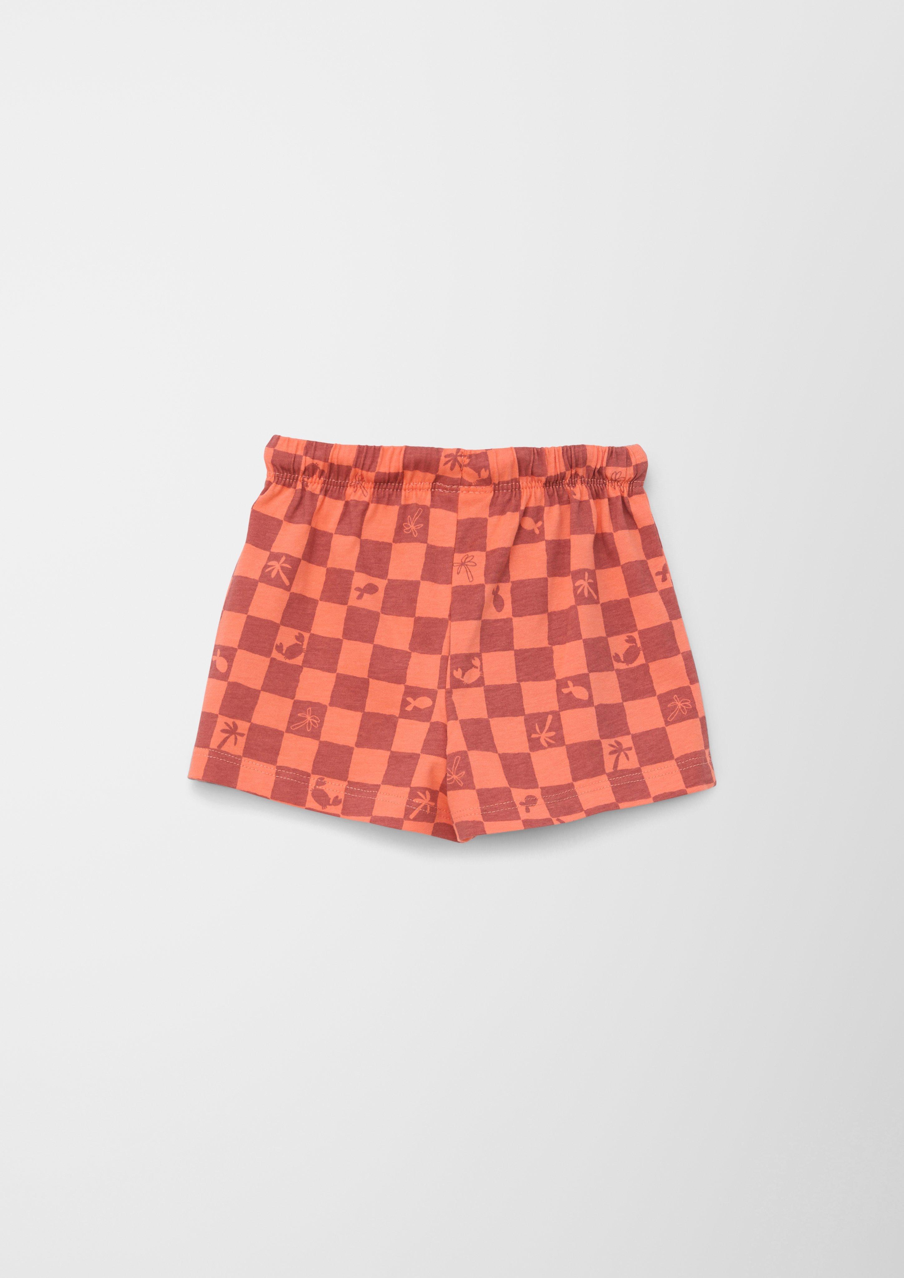 Sweatshorts mit Allover-Print  2130774-23A2