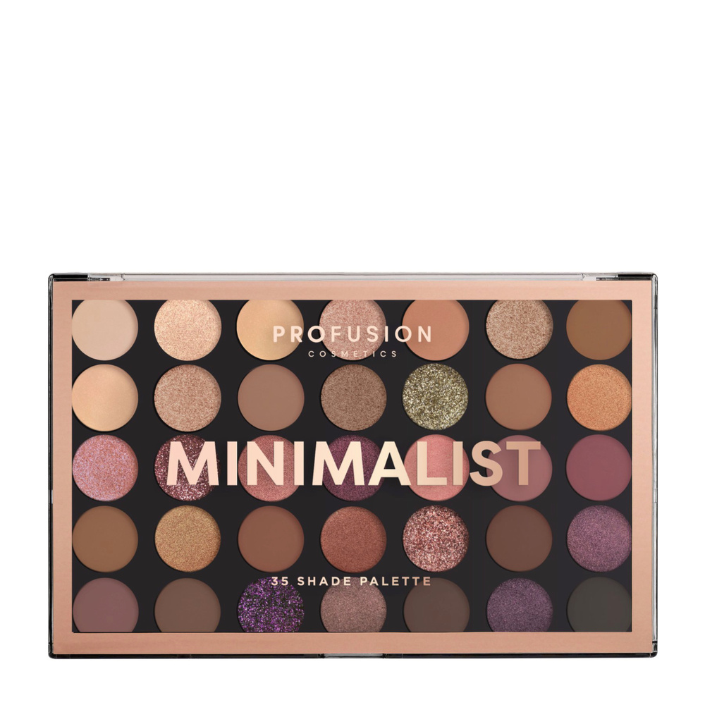Profusion Cosmetics Palette Yeux Master Minimalist Palette de fards à paupières 35 teintes