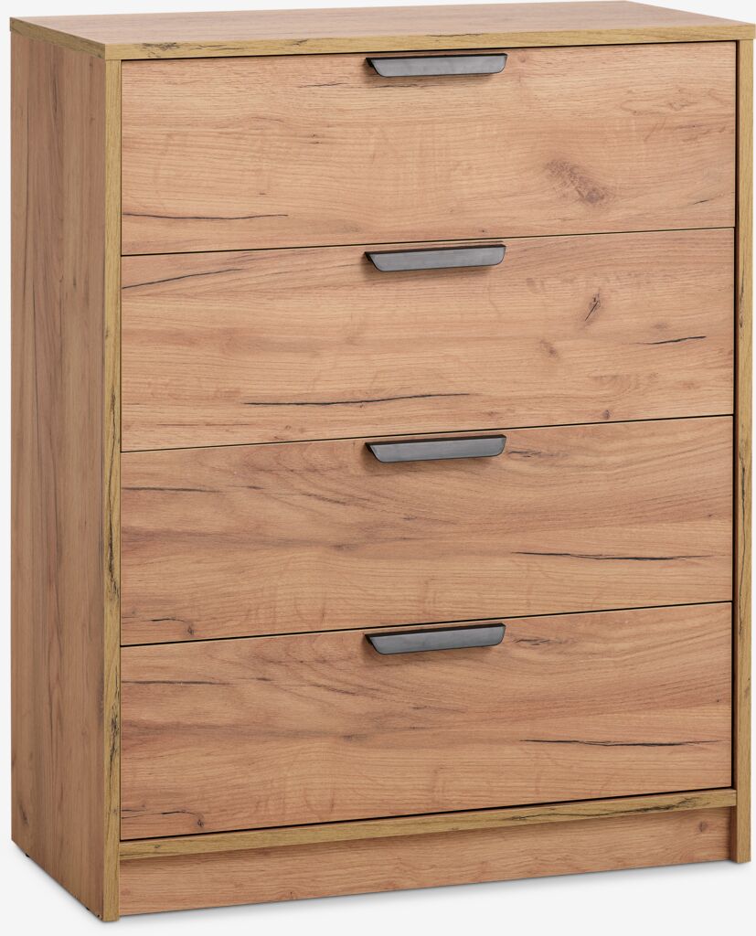 Cômoda JENSLEV JENSLEV, 4 gavetas, carvalho