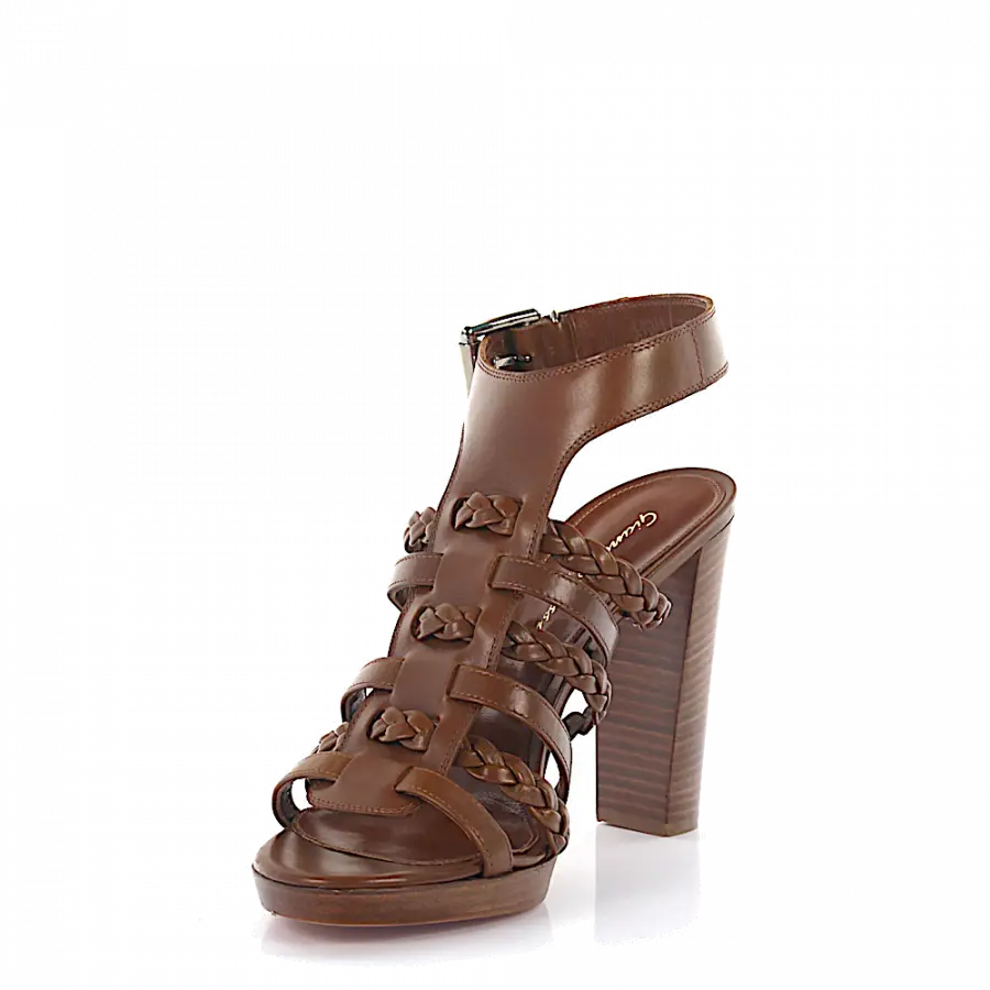 Gianvito Rossi - Sandalen GG3419 Kalbsleder - braun