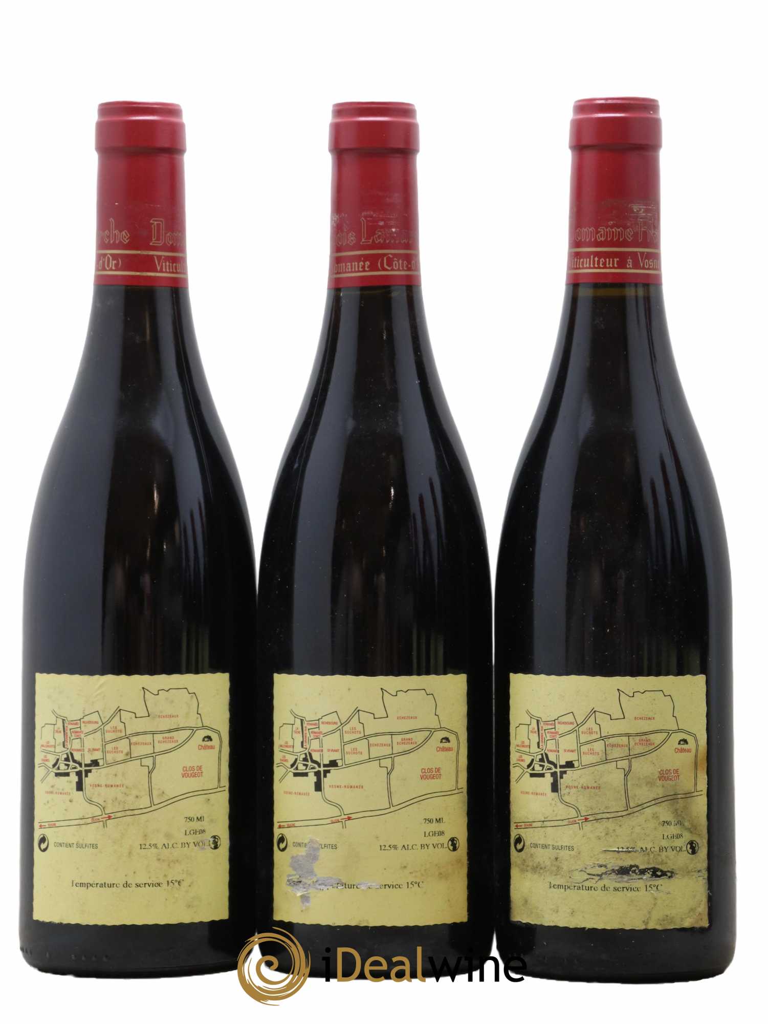 Grands-Echezeaux Grand Cru Lamarche (Domaine)  2008 - Lot de 12 Bouteilles