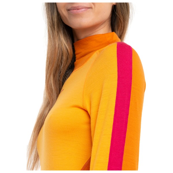 Icebreaker - Women's 200 Oasis Sonebula L/S High Neck - Merinounterwäsche