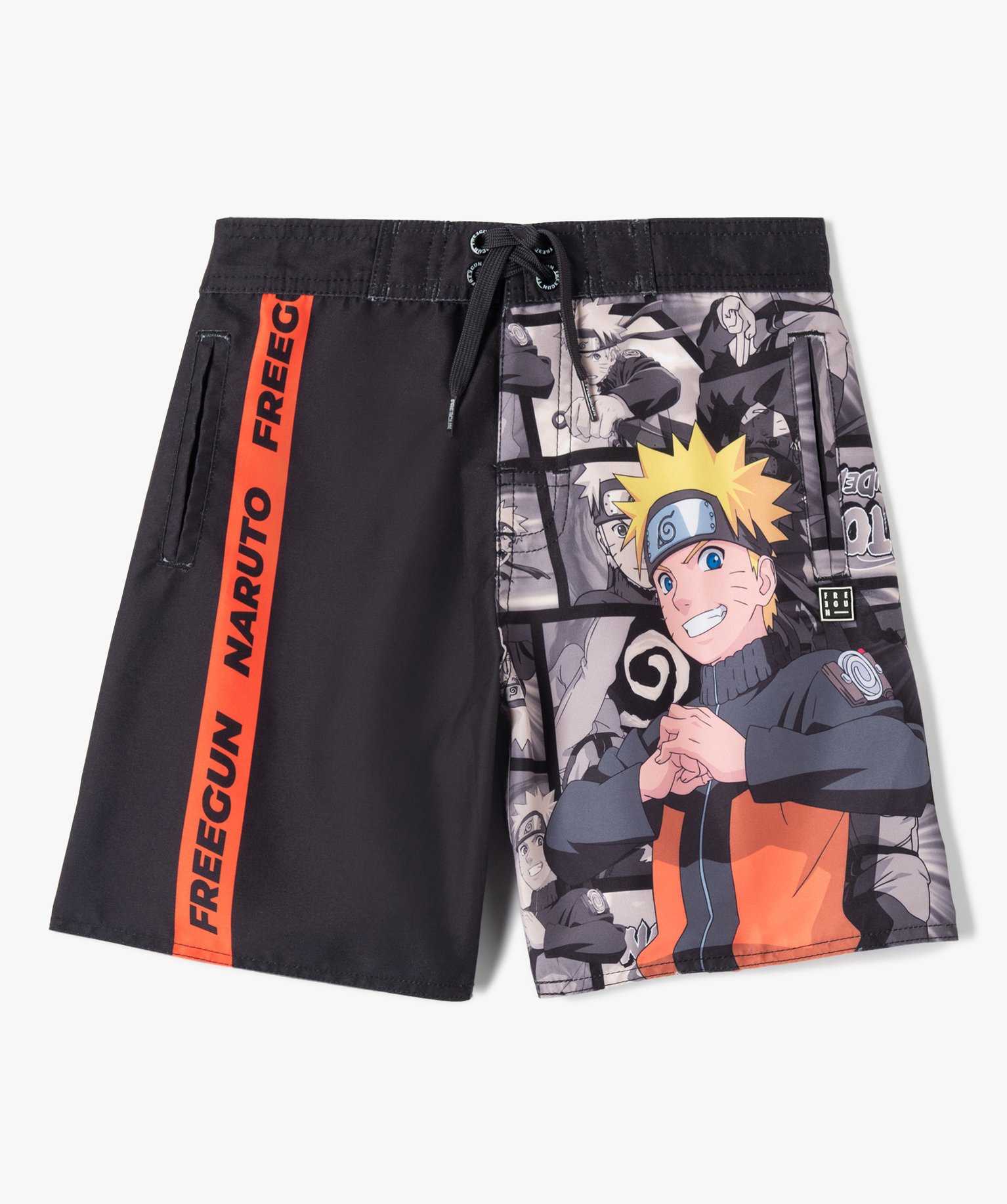 Short de surf Garçon motif Naruto - Freegun imprime | GEMO