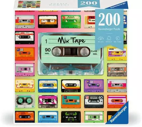 Puzzle 200 Teile - Mix Tape