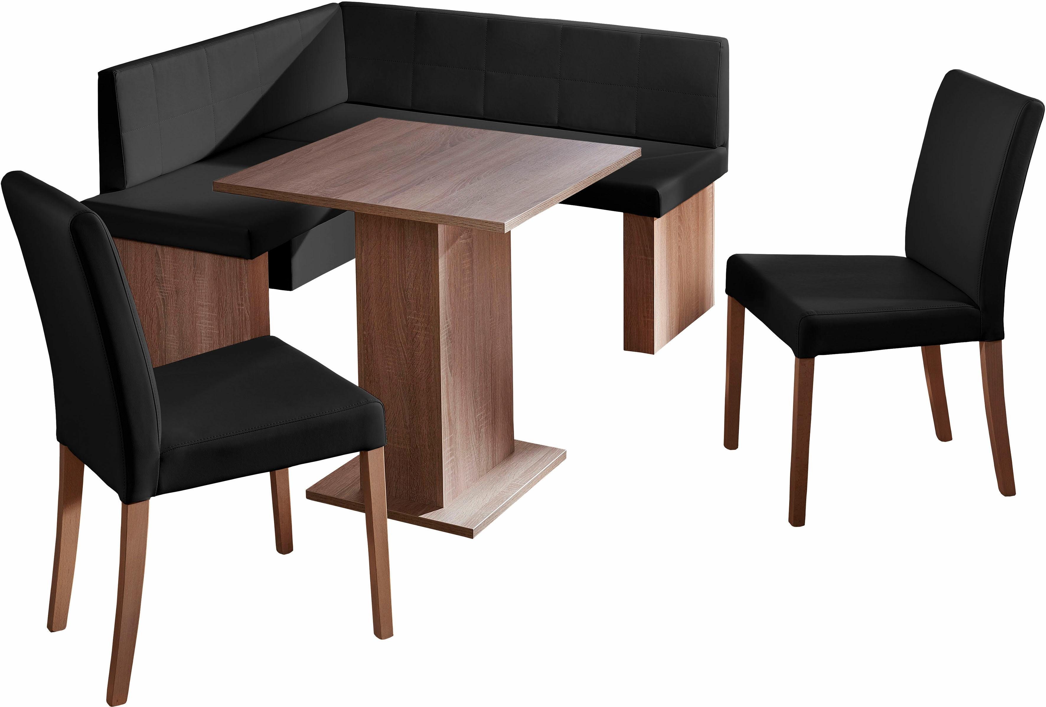 SCHÖSSWENDER Eckbankgruppe Anna, (Set, 5-tlg), zeitloeses Design